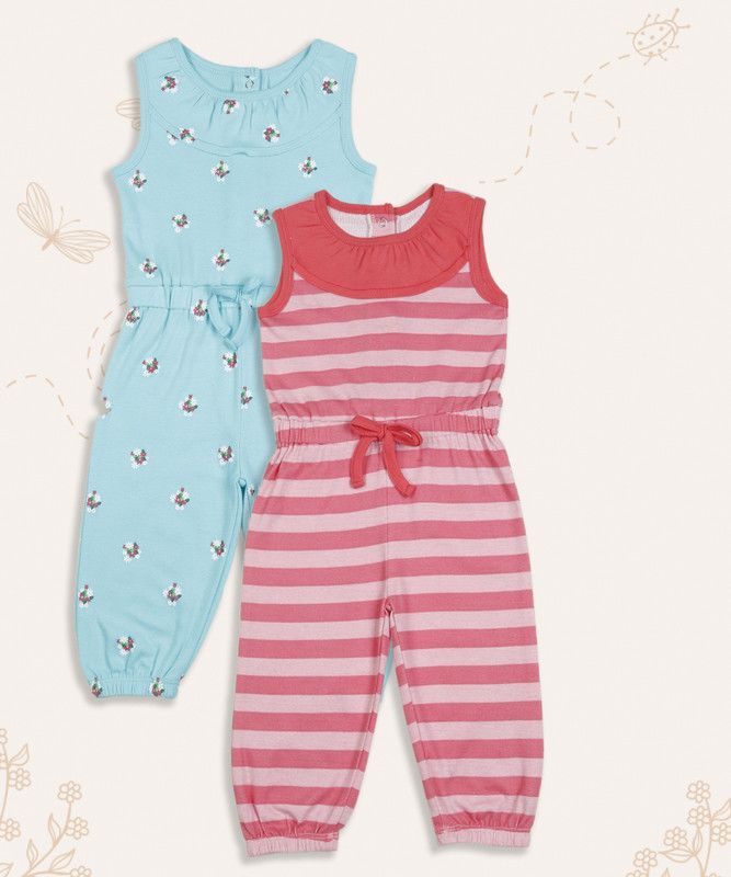 Printed Baby Boys & Baby Girls Jumpsuit