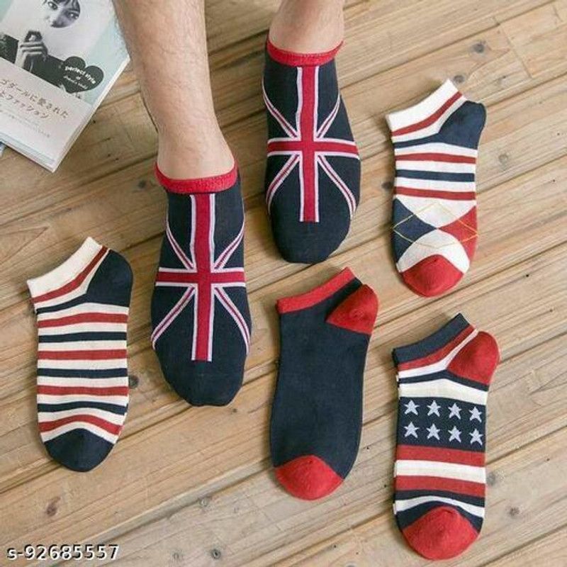 Boys & Girls Ankle Length  (Pack of 5)