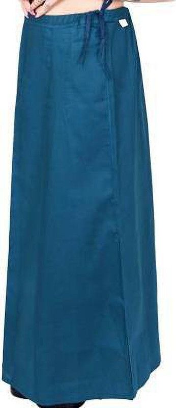 mahak creation creations peacock blue (xxl) petticoat Pure Cotton Petticoat  (XXL)