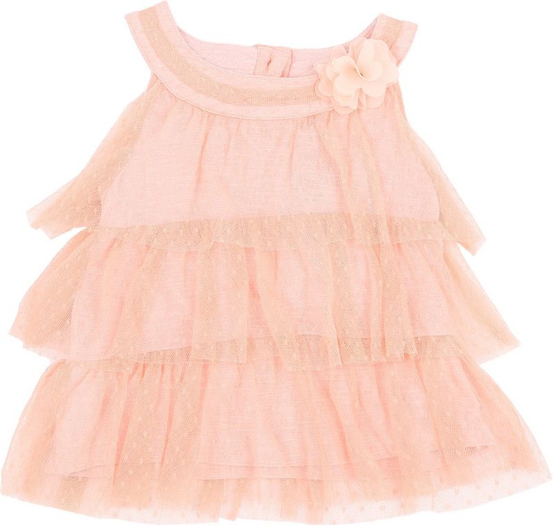 Baby Girls Polyester Blend Blouson Top  (Pink, Pack of 1)