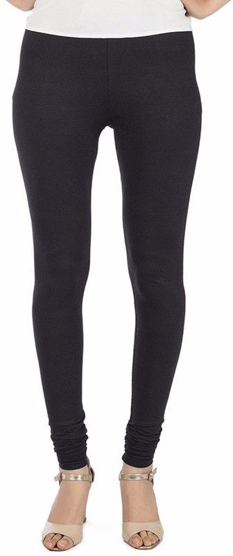 Aadikart Ankle Length Western Wear Legging  (Black, Solid)