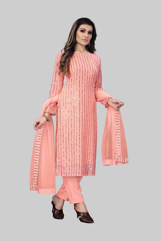Women Kurta and Pant Set Georgette