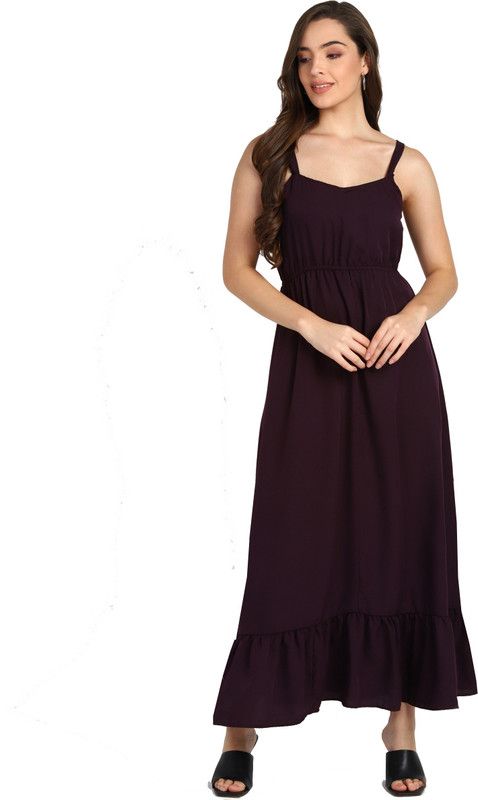 Women Two Piece Dress Purple Dress