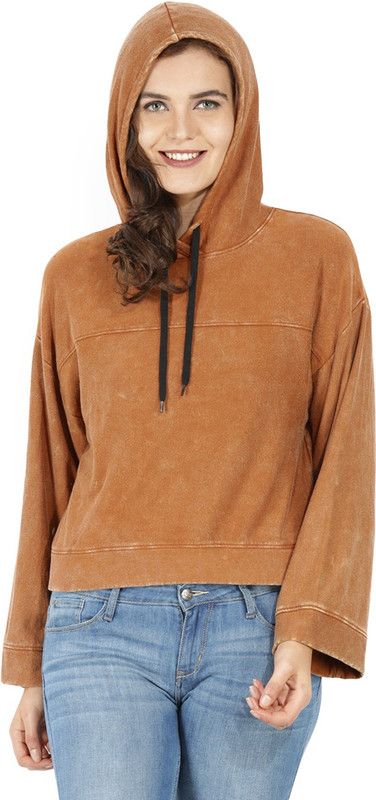 FOREVER 21 V-neck Solid Women Pullover