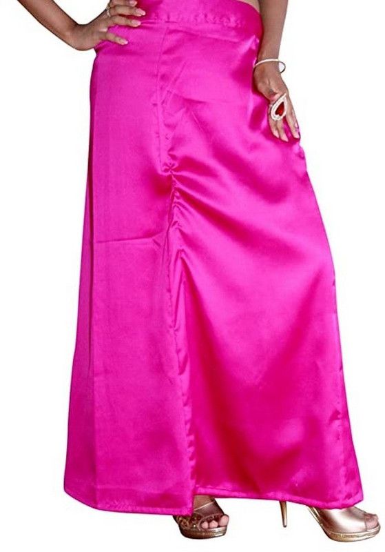 Aarvi styles Pari457 Satin Blend Petticoat  (Free)