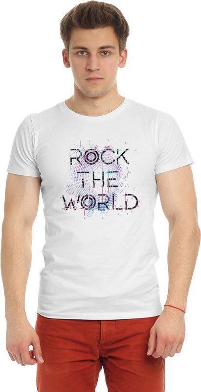 Printed, Graphic Print Men White T-Shirt