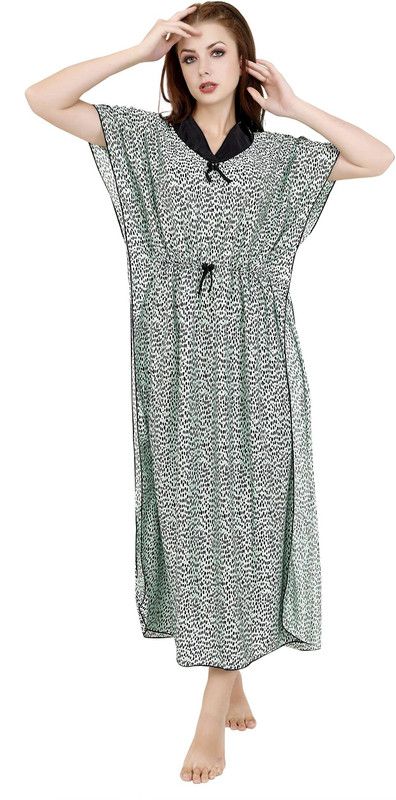 Women Nighty  (Light Green)