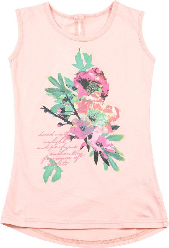 Cotton Blend Top  (Pink, Pack of 1)