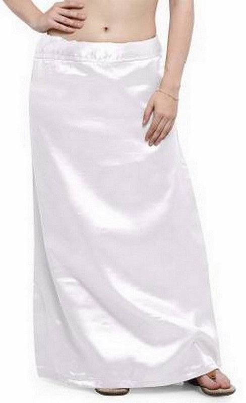 Aarvi styles Stul200 Satin Blend Petticoat  (Medium)
