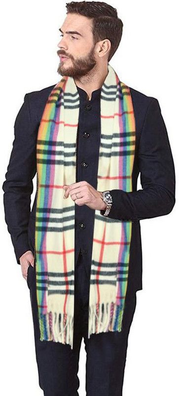 Life and style Checkered Men Muffler