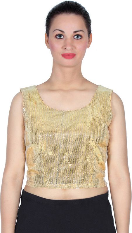 Party Sleeveless Self Design Women Beige Top