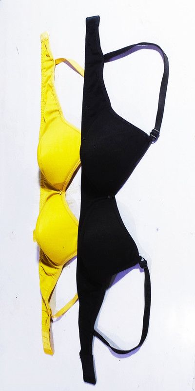 Women Cage Bra Lightly Padded Bra  (Multicolor)