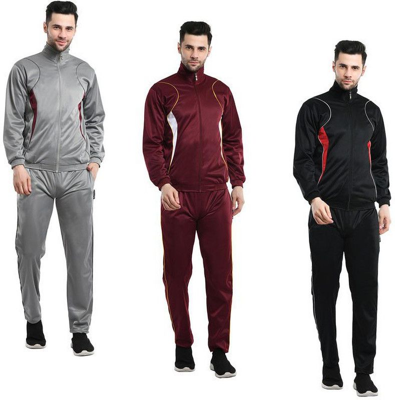 Solid Men Track Suit
