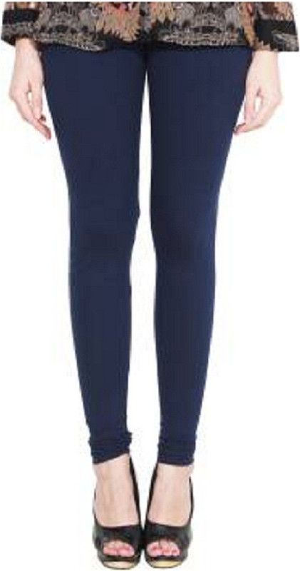 KEXCART Churidar Length Ethnic Wear Legging  (Blue, Solid)