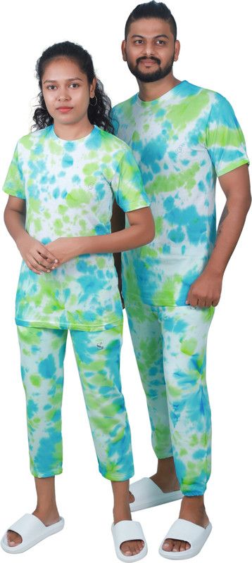 Men & Women Co-ords Multicolor Printed