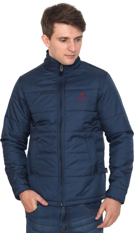 Men Solid Padded Jacket