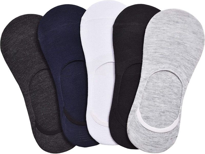Men & Women Solid Low Cut  (Pack of 5)