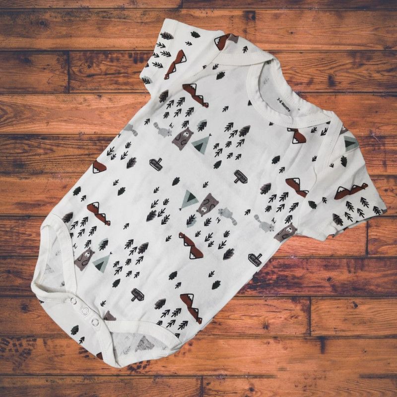 Romper For Baby Boys & Baby Girls Casual Solid Cotton Blend  (White, Pack of 1)