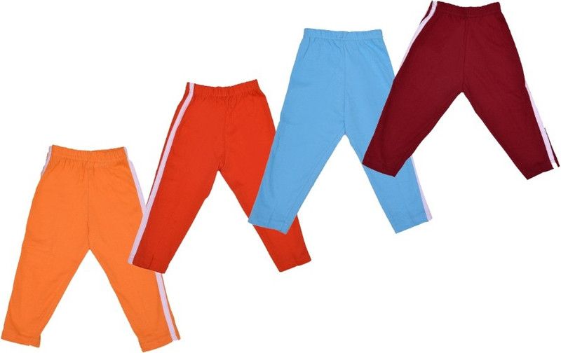 Track Pant For Baby Boys & Baby Girls  (Multicolor, Pack of 4)