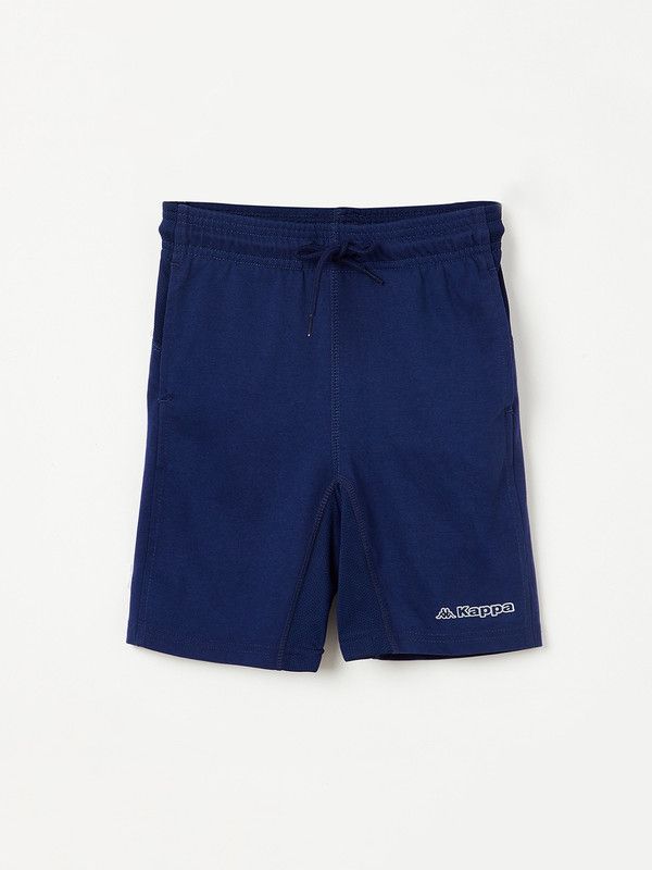 Short For Boys Casual Solid Polycotton  (Dark Blue, Pack of 1)
