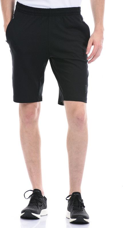 Printed Men Black Regular Shorts