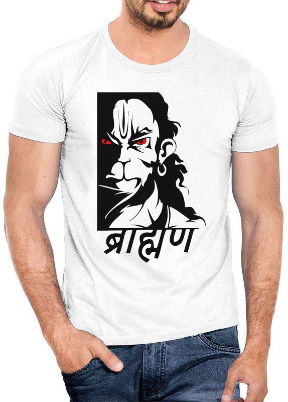 Men Solid Round Neck Elastane White, Black T-Shirt