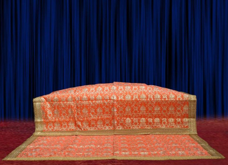 Semi Stitched Chanderi Multi-purpose Fabric Floral Print