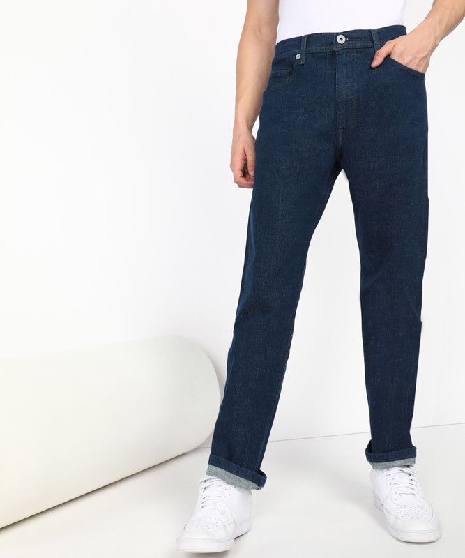501 Men Slim Mid Rise Blue Jeans