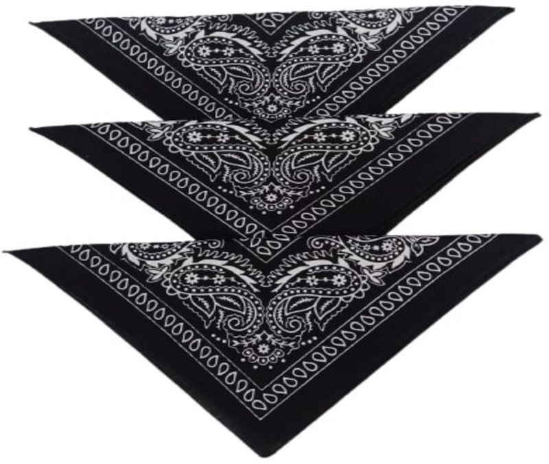 Boys, Girls, Boys & Girls, Men, Women, Men & Women Printed Bandana  (Pack of 3)