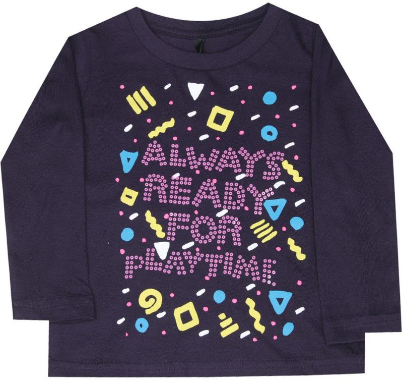 Baby Girls Casual Cotton Blend  (Dark Blue, Pack of 1)