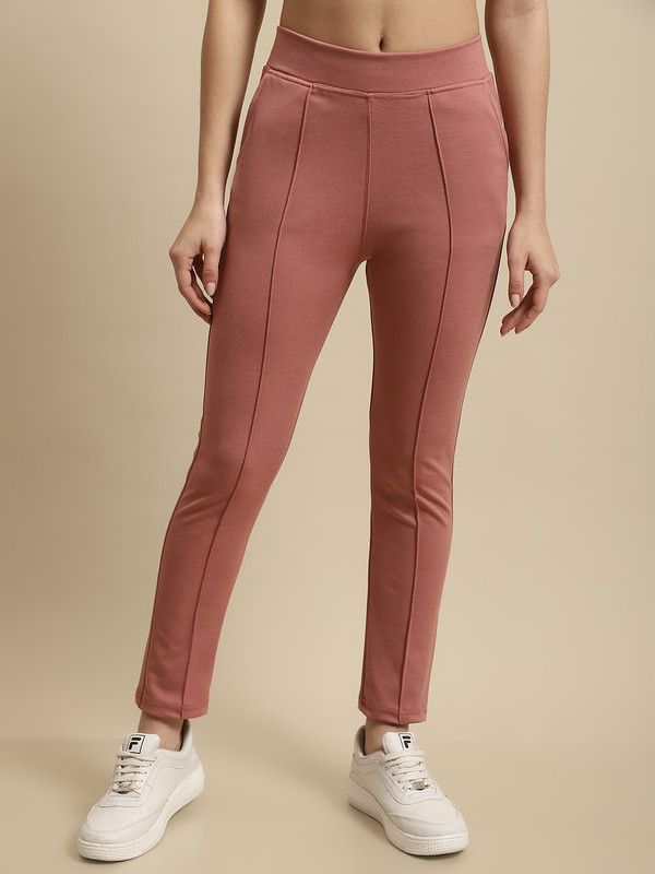 TAG-7 Pink Jegging  (Solid)