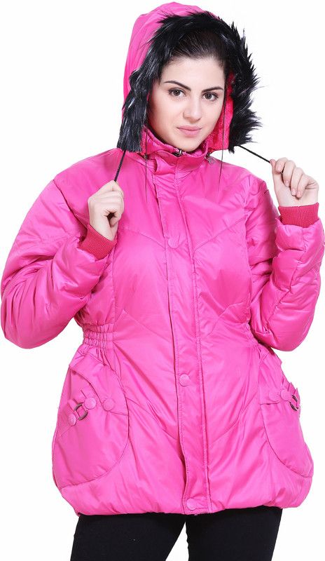 high quality women jacket Women Solid Padded Jacket