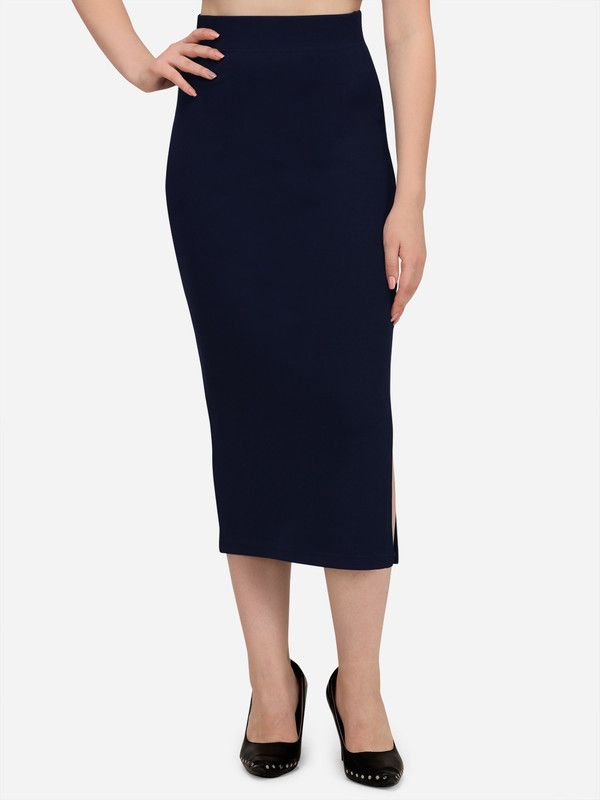 sintory SHAPEWEAR-Blue (L) Polyester Petticoat  (L)