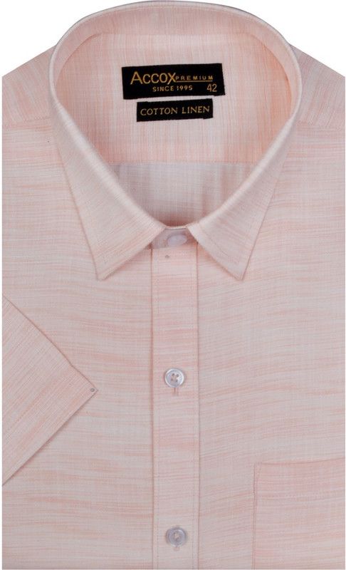 Men Regular Fit Solid, Self Design Spread Collar Formal Shirt