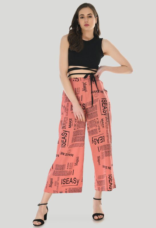 Women Two Piece Dress Black, Orange Dress