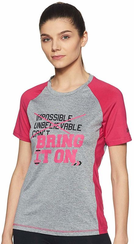 Barbie T Shirts Women Printed Round Neck Cotton Blend Multicolor T-Shirt