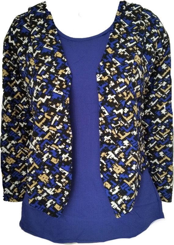 Girls Party(Festive) Top Shrug  (Multicolor)