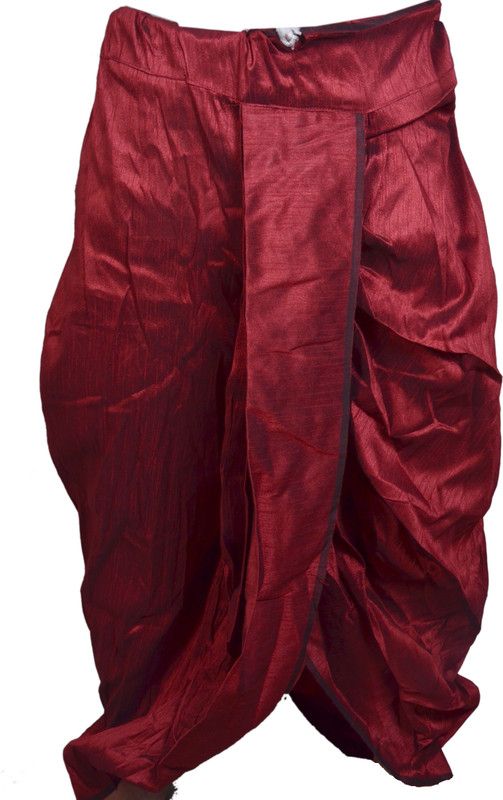 ANSH OUTLET Self Design Men Dhoti