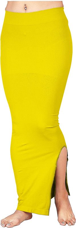 Endless EL-SS-Yellow Nylon Blend Petticoat  (3XL)