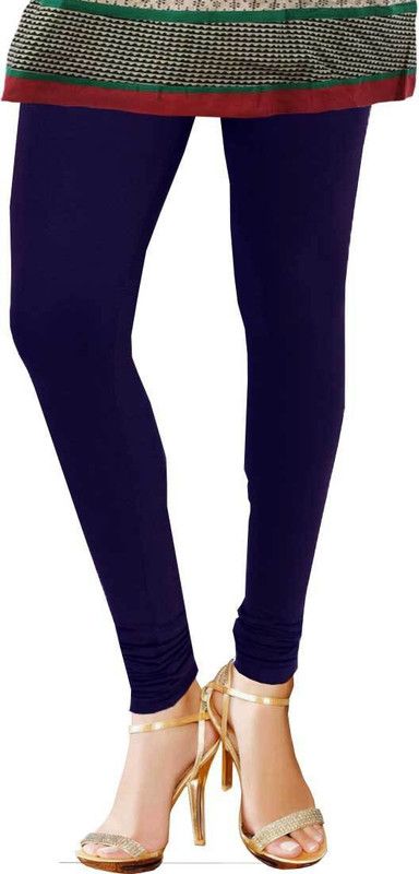 tbz Ethnic Wear Legging  (Blue, Solid)