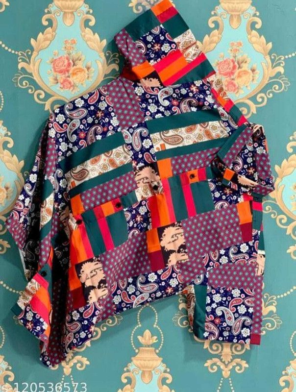 Women Regular Fit Printed Slim Collar Casual Shirt