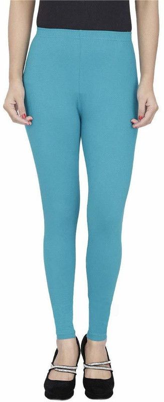 Aradhya Shopping Churidar Length Western Wear Legging  (Light Blue, Solid)