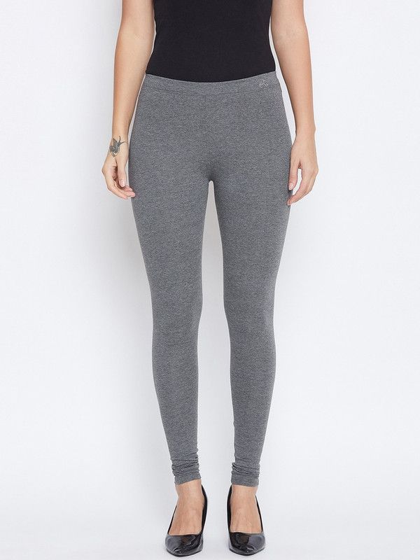 Ds Fashion Churidar Ethnic Wear Legging  (Grey, Solid)