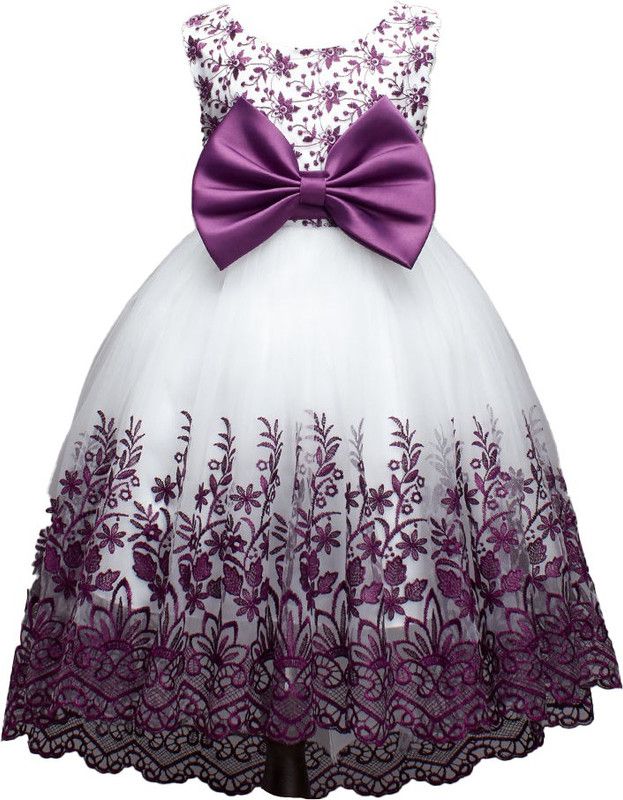 Baby Girls Maxi/Full Length Party Dress  (Multicolor, Sleeveless)