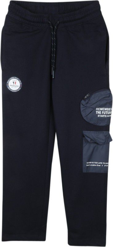 Track Pant For Boys  (Blue, Pack of 1)