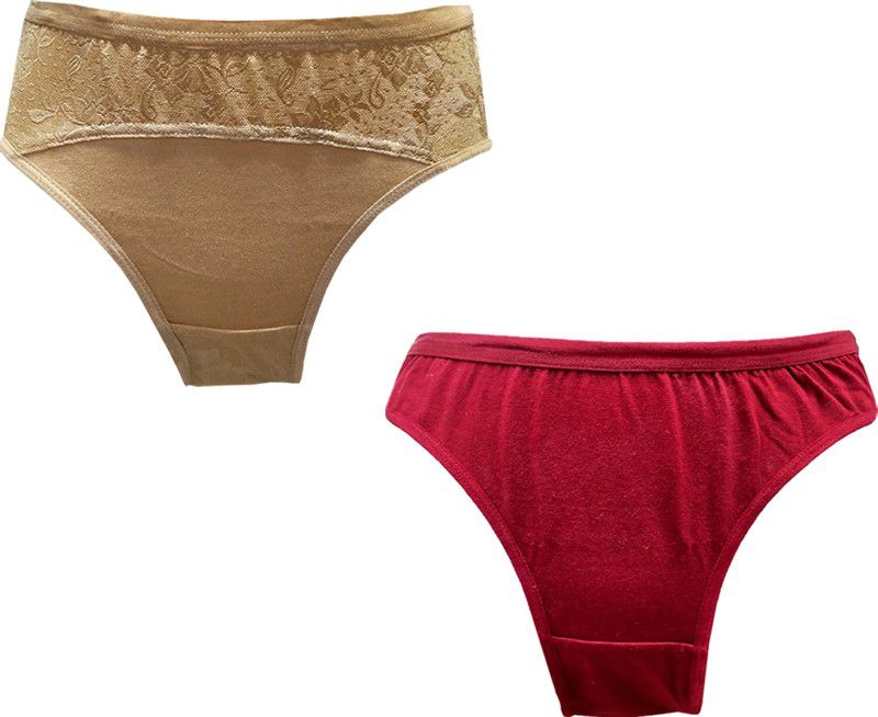 Pack of 2 Women Hipster Multicolor Panty