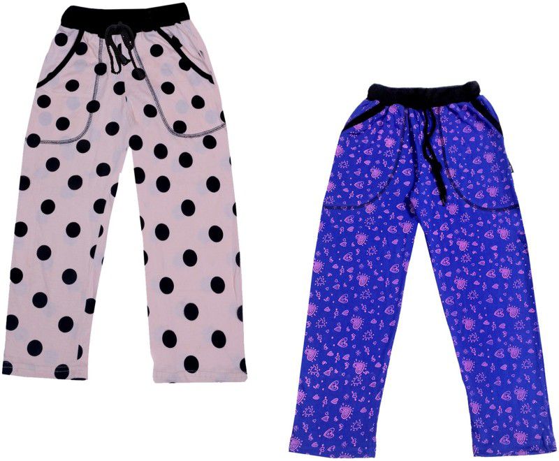 Track Pant For Boys & Girls  (Multicolor, Pack of 2)