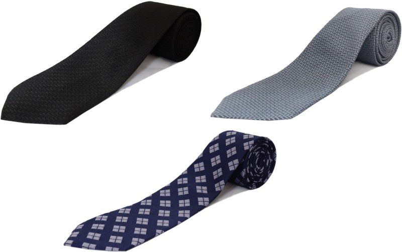 FashMade Printed Tie  (Pack of 3)
