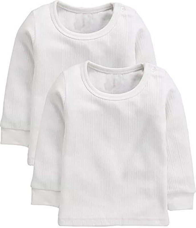 Top Thermal For Boys & Girls  (White, Pack of 2)