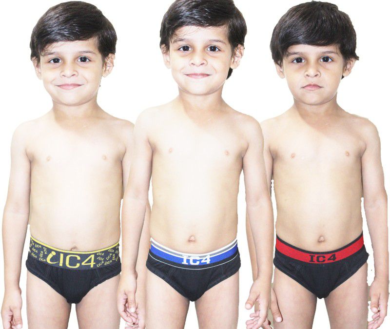 Brief For Boys  (Black Pack of 3)